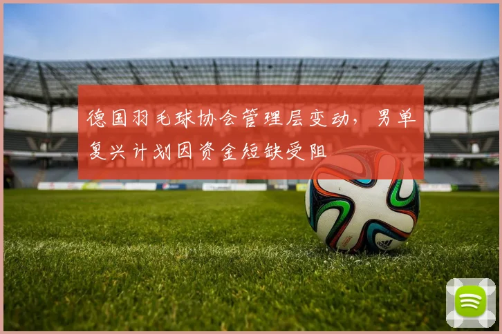 德国羽毛球协会管理层变动，男单复兴计划因资金短缺受阻